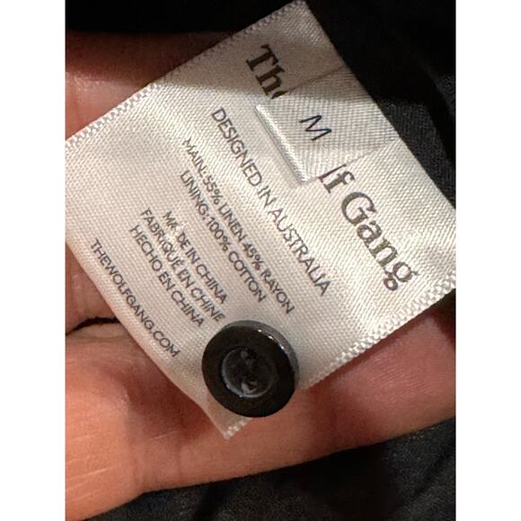 THE WOLF GANG LOLITA CUT OUT MINI DRESS in SPLICE Multicolor abstract medium - Picture 9 of 13